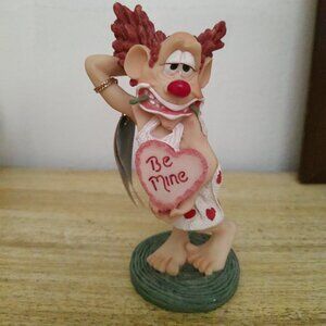 Slapstix Clown Figurine Circus Carnival Jester Cast Art anthropomorphic sculptur